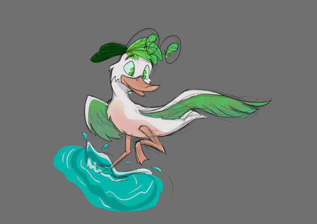 colored sketch